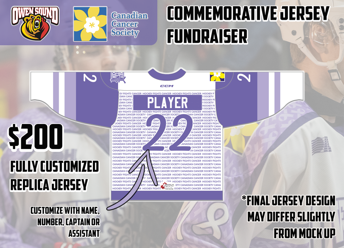 Fight Against Cancer Jersey — Custom orders
