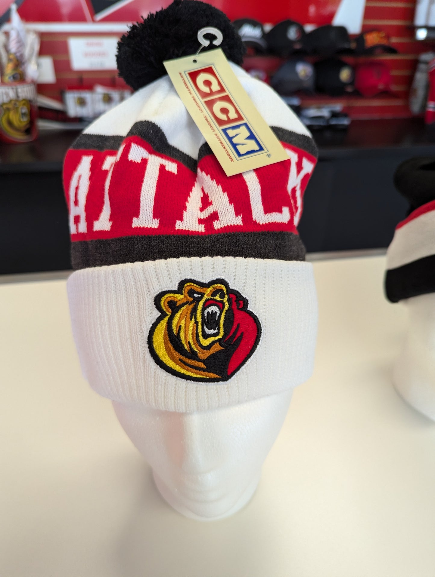CCM Stripe Toques (Clearance - Final Sales)