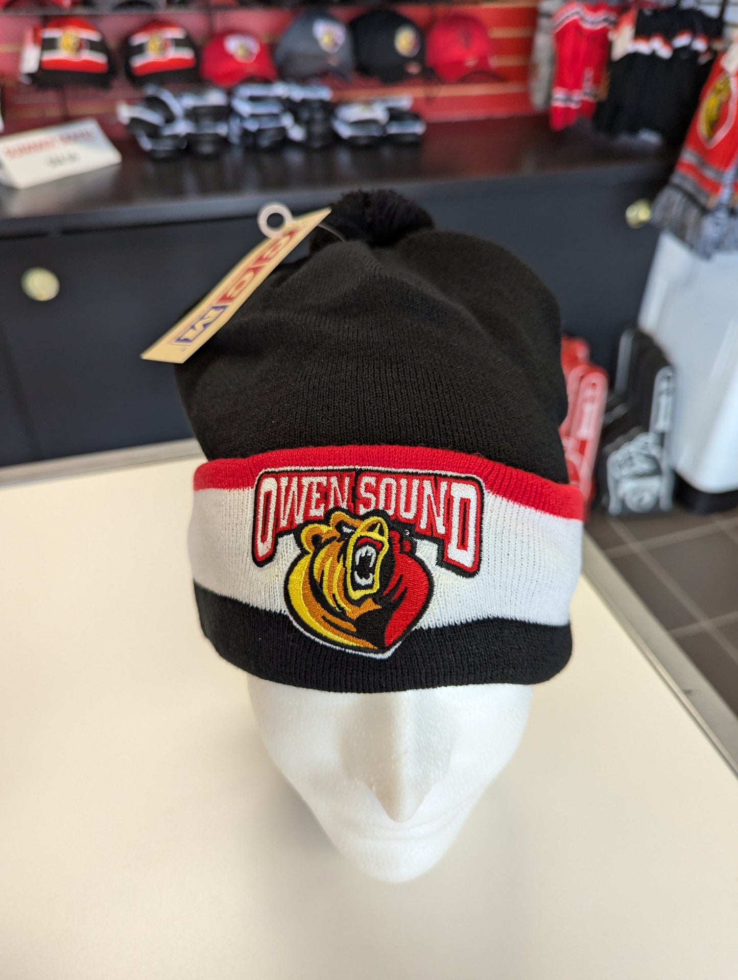 CCM Stripe Toques (Clearance - Final Sales)
