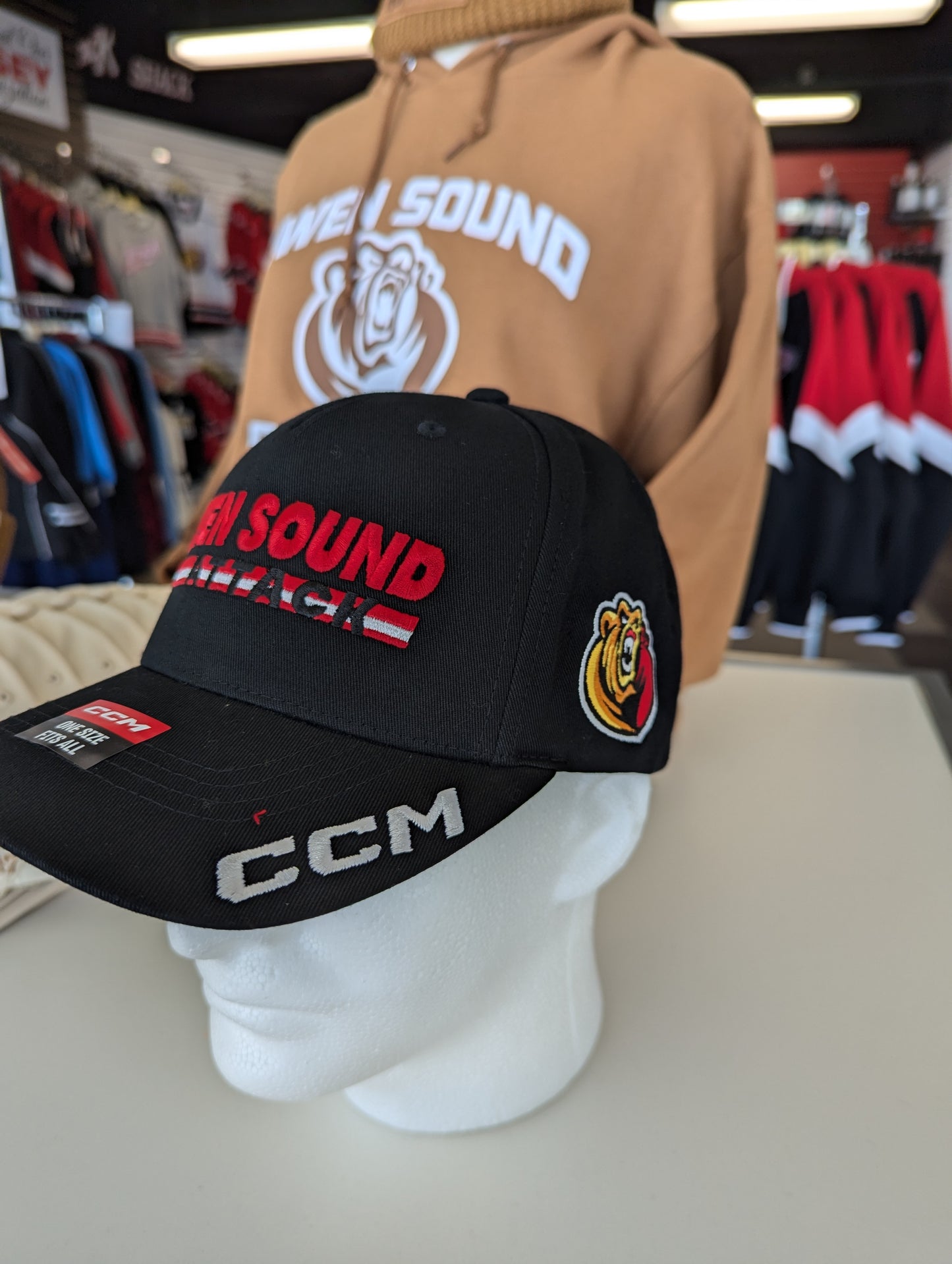 CCM Attack Structured Hat (Clearance - Final Sale)