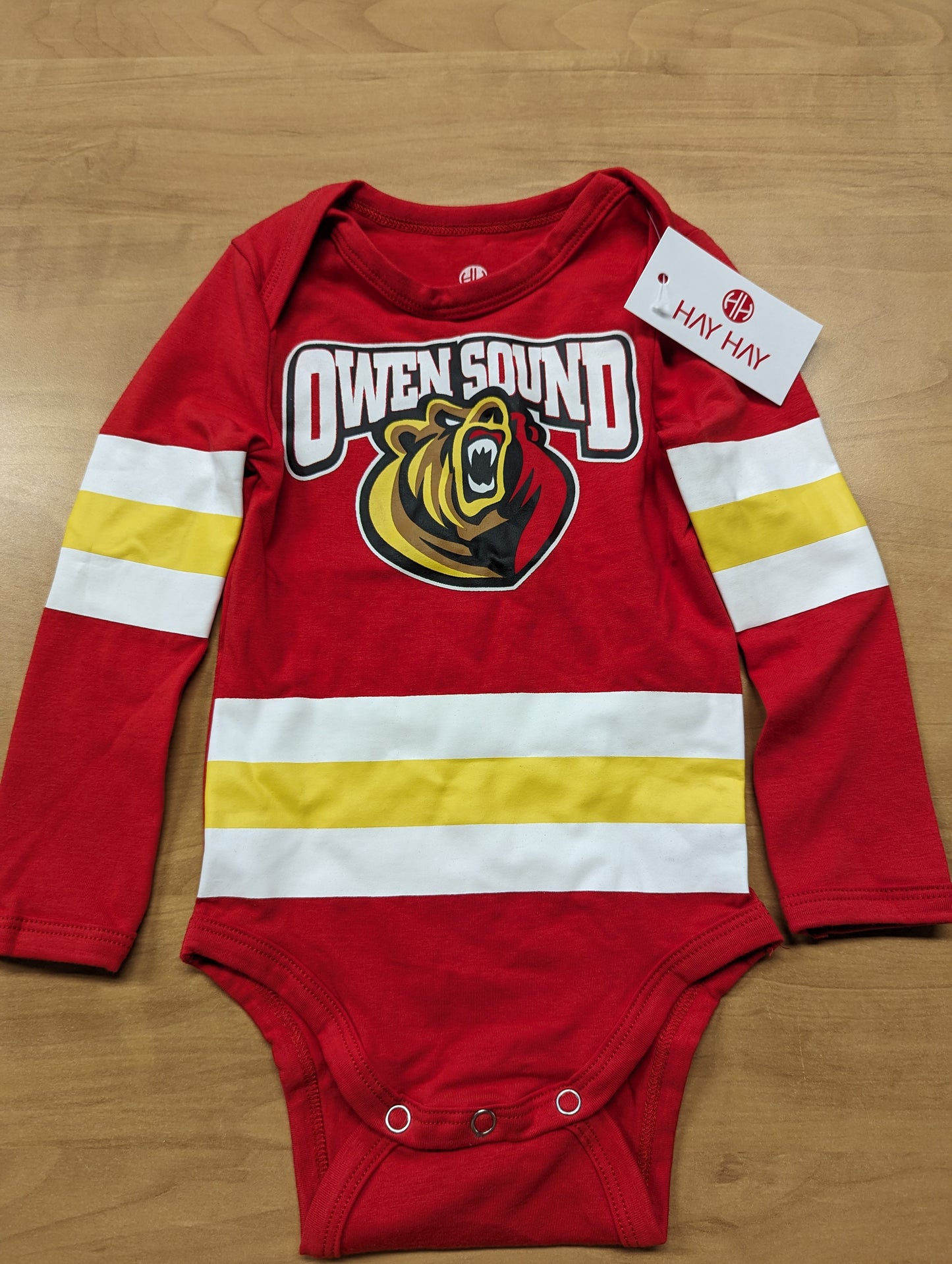 Striped Long sleeve BodySuit