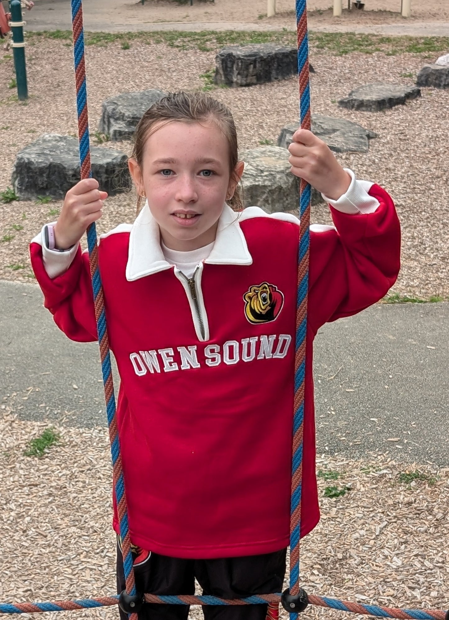 Youth Polo Sweatshirt