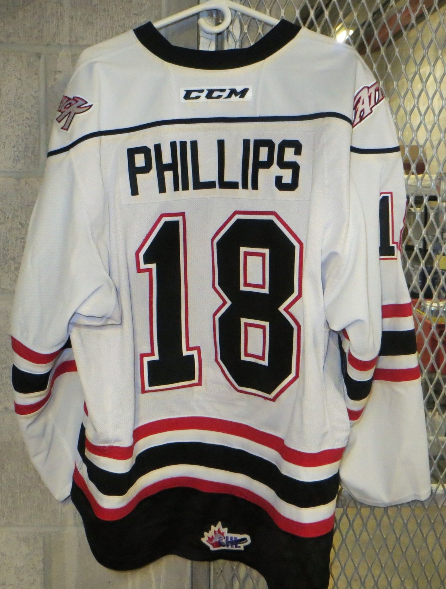 #18 Markus Phillips Game Worn Jersey
