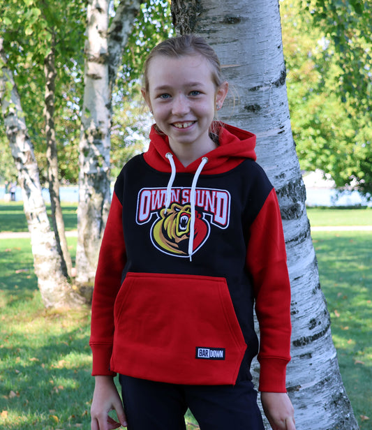 Youth Bardown Attack Stripe Hoodie