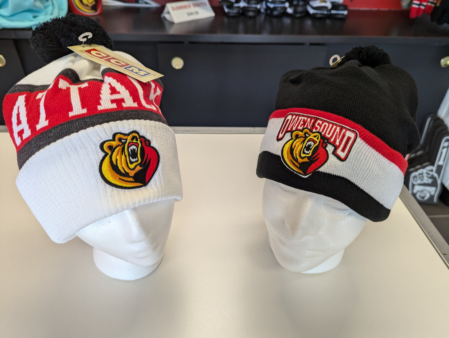 CCM Stripe Toques