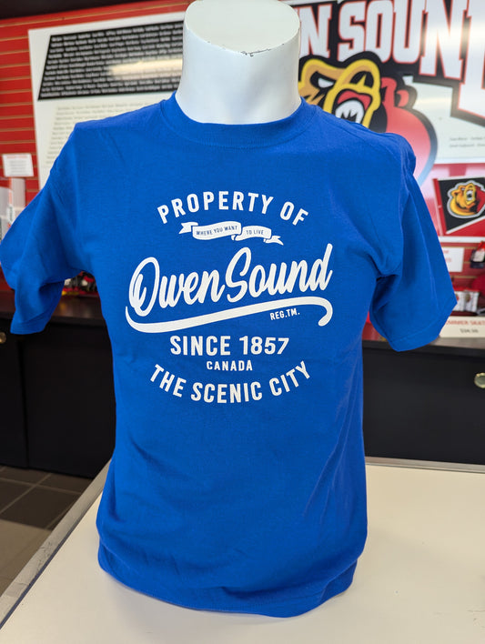 Owen Sound Tourism Youth Shortsleeve Tee