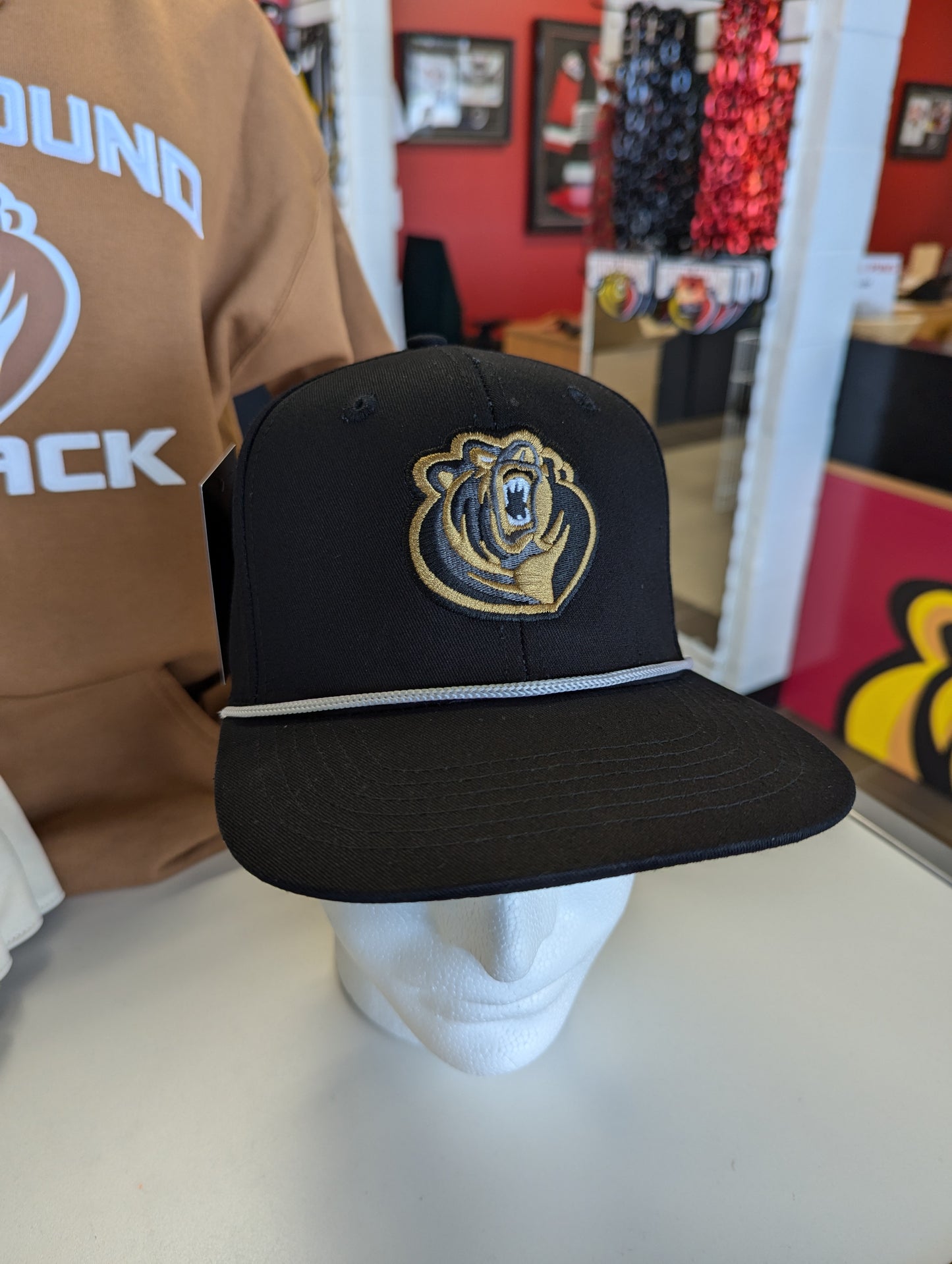 BClutch Gold Rope Hat