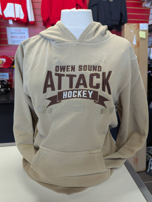 Campus Crew Sand Youth Hoodie