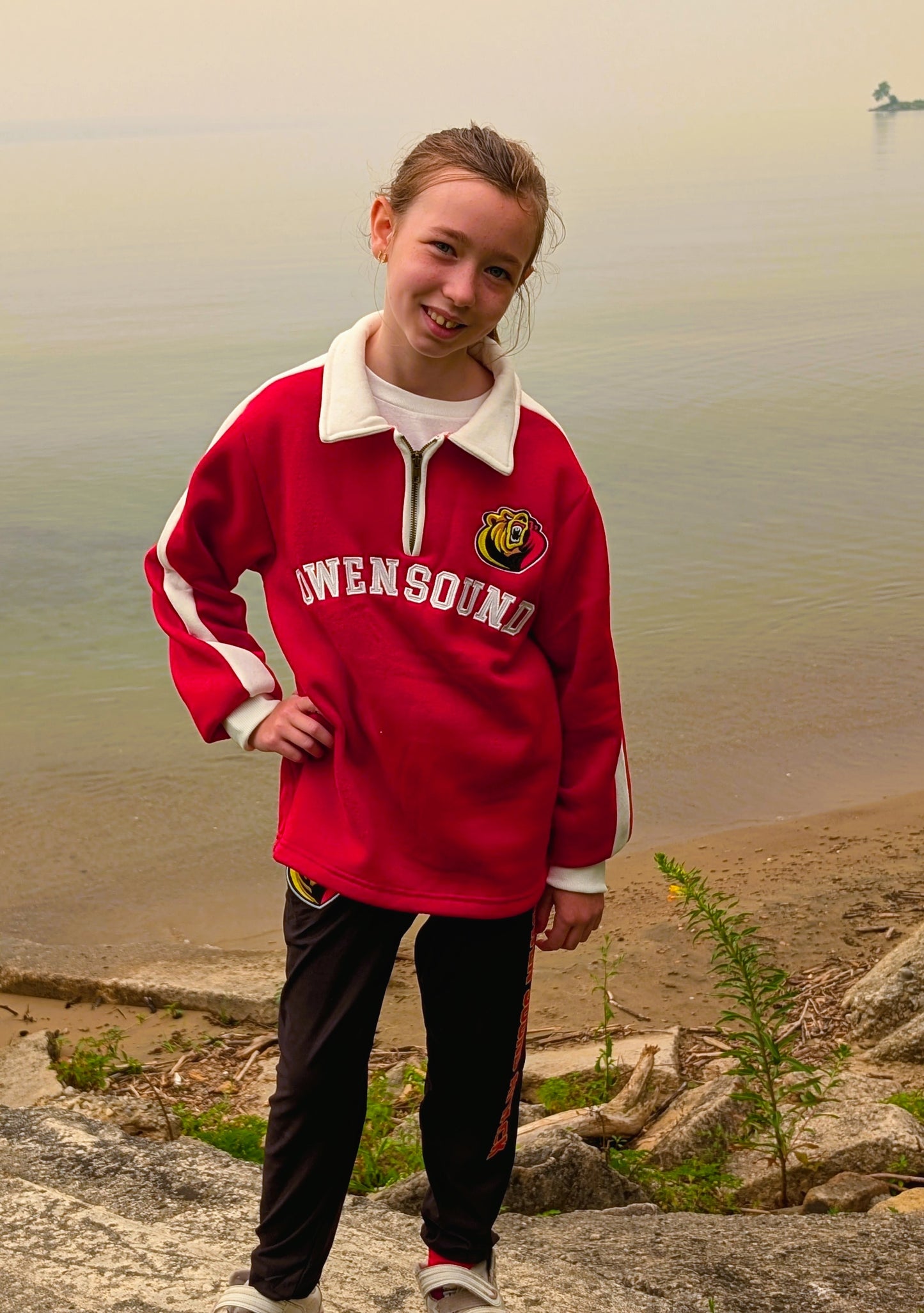 Youth Polo Sweatshirt