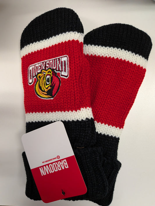 BarDown Classic 3.0 Black Mittens