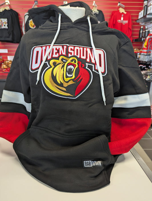 Bardown Attack Stripe Hoodie
