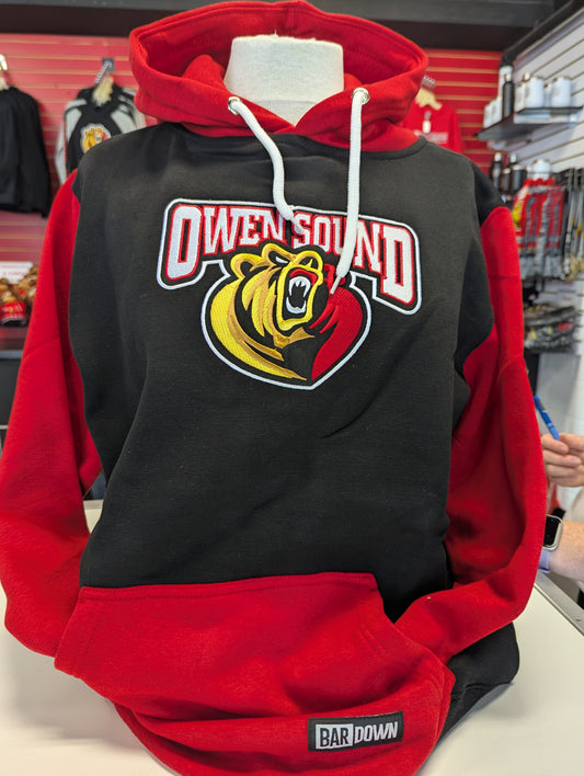 Youth Bardown Attack Stripe Hoodie