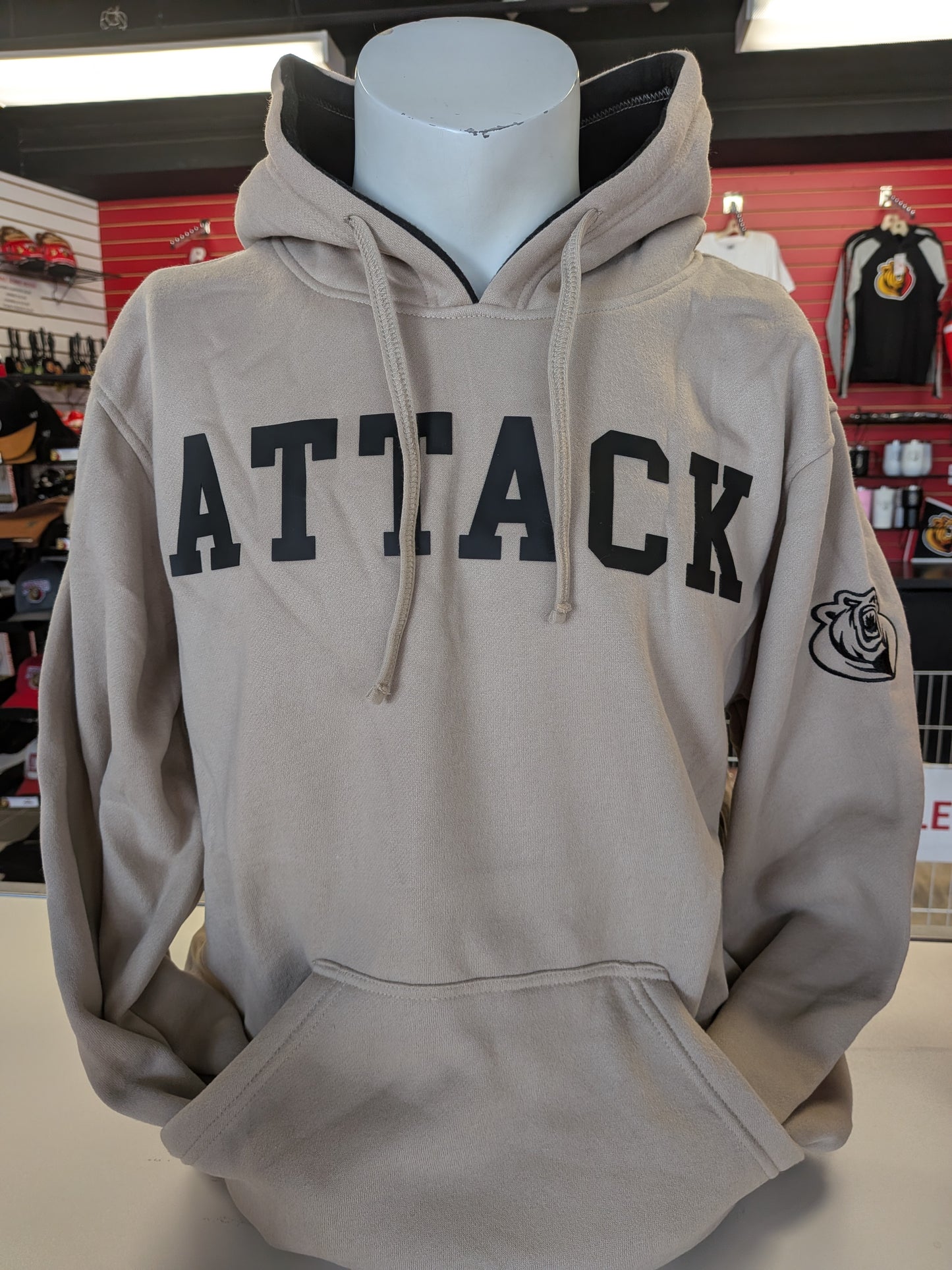 Silicone Tan Hoodie