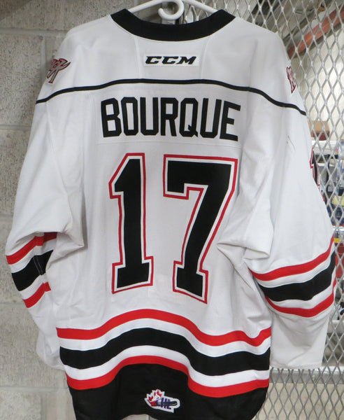 #17 Trenton Bourque Game Worn Jersey