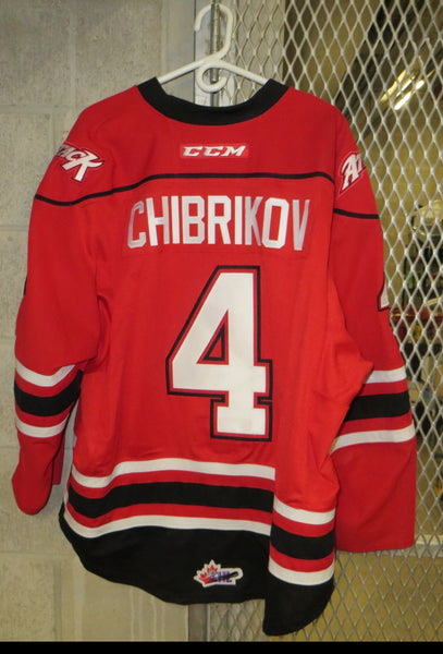 #4 Igor Chibrikov Game Worn Jerseys