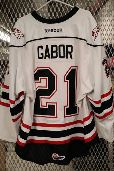 #21 Gilbert Gabor Game Worn Jersey