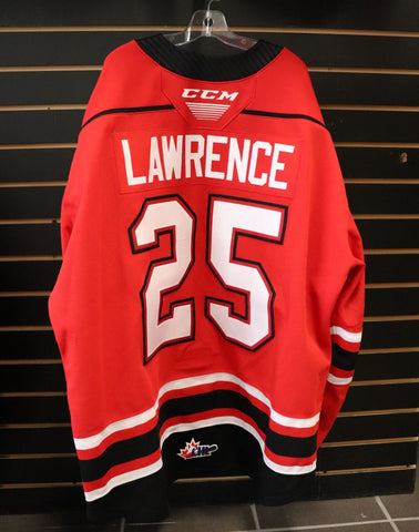 #25 Kaleb Lawrence Game Worn Jerseys