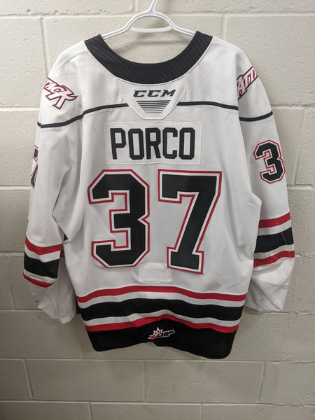 #37 Nicholas Porco Game Worn Jersey