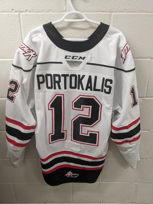 #12 William Portokalis Game Worn Jersey