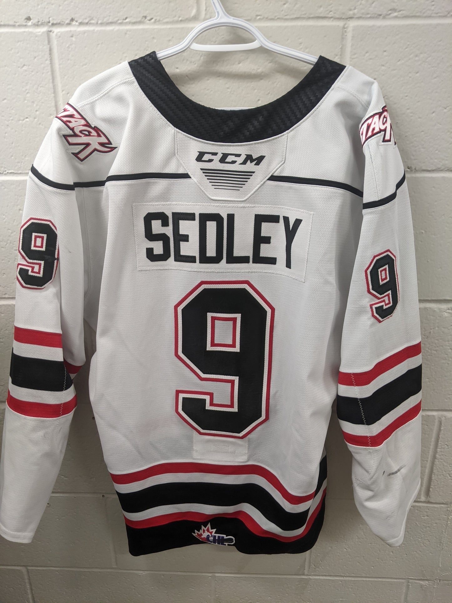 #9 Sam Sedley Game Worn Jerseys