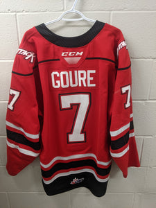#7 Deni Goure Game Worn Jerseys