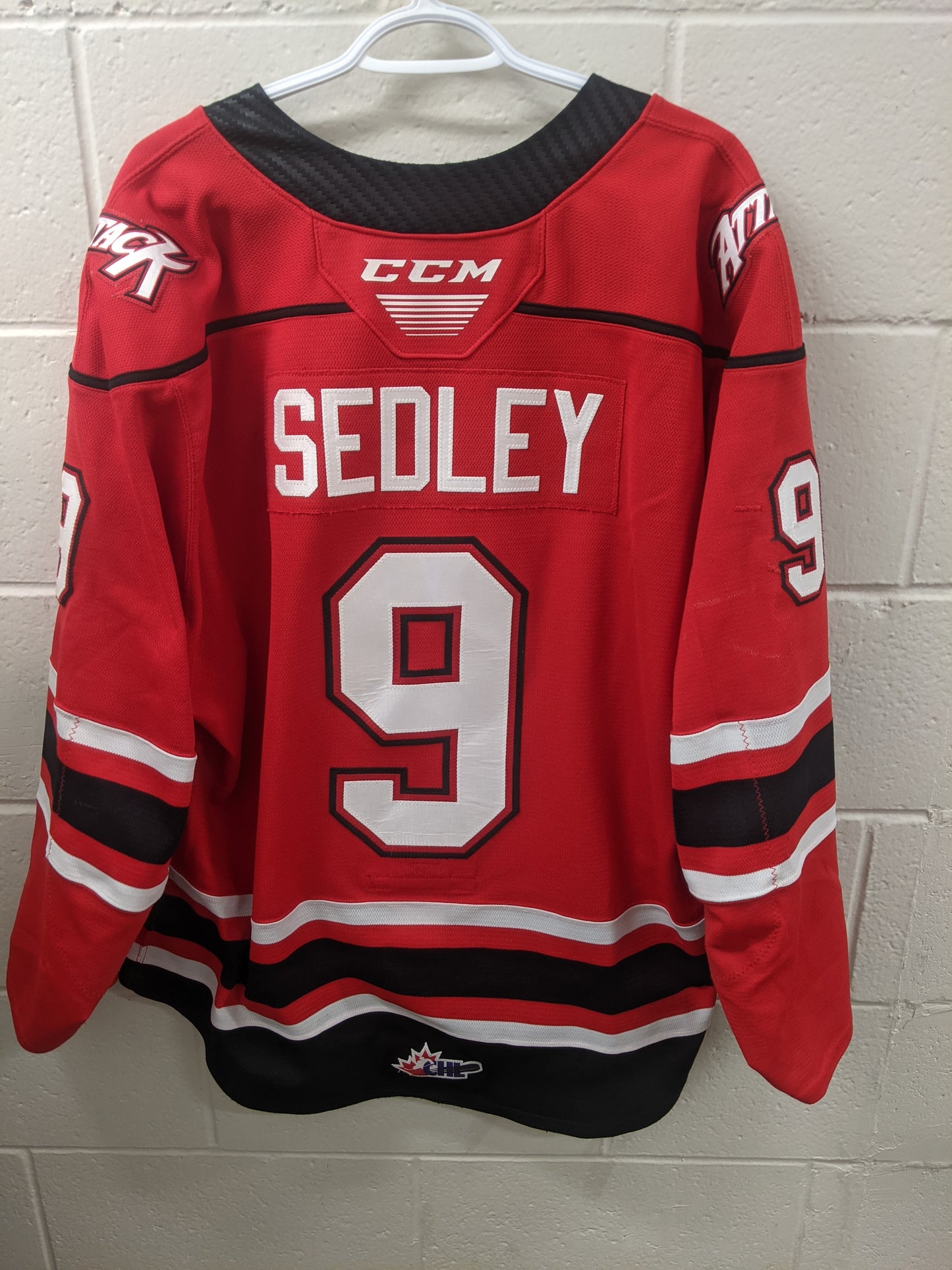 #9 Sam Sedley Game Worn Jerseys