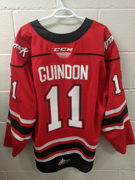 #11 Cedrick Guindon Game Worn Jersey