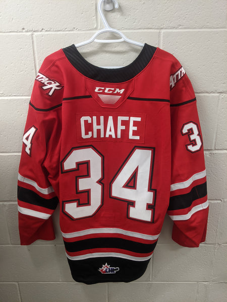 #34 Thomas Chafe Game Worn Jersey
