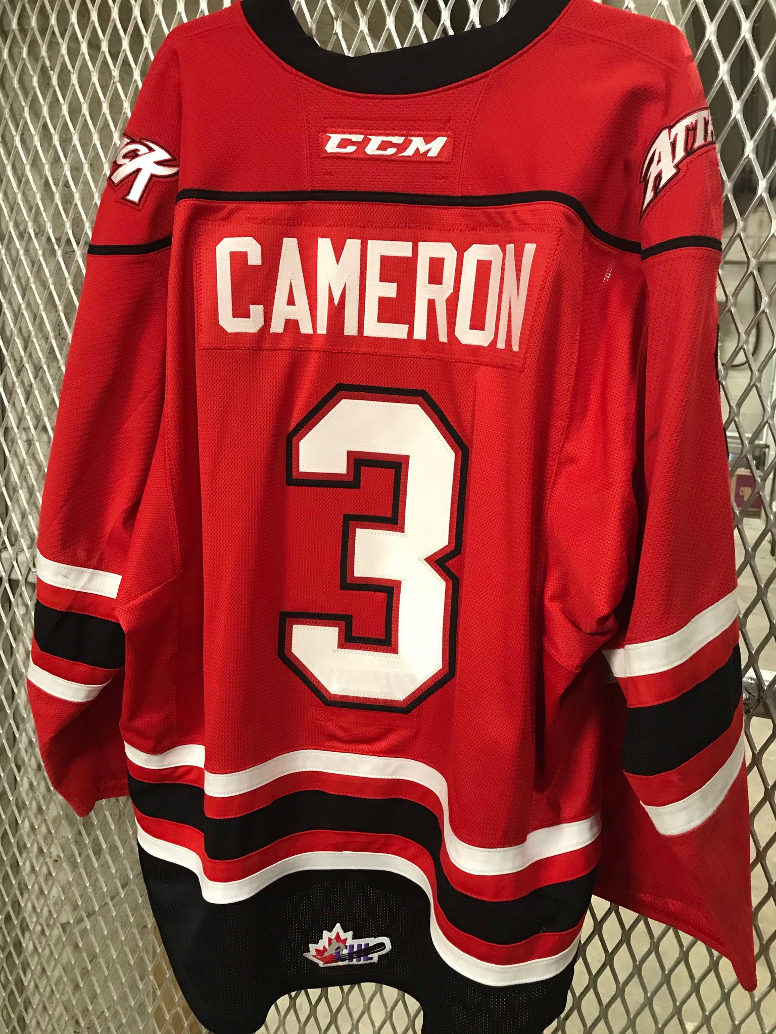 #3 Cole Cameron Game Worn Jersey