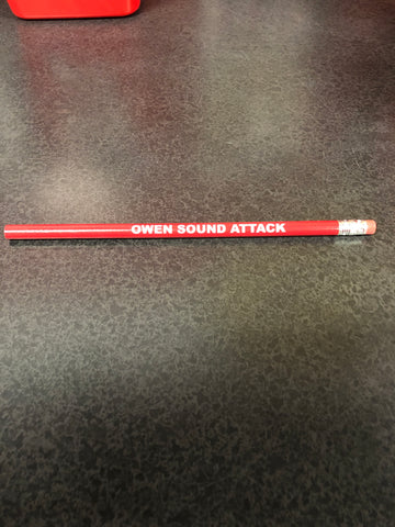 Owen Sound Attack Pencils